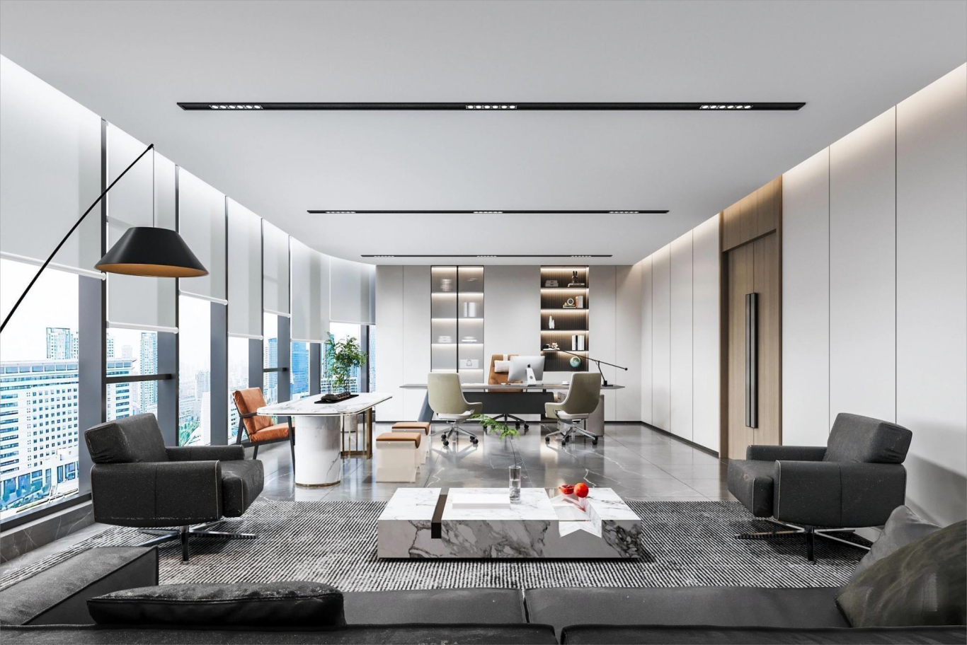 【設計案例】普照國康醫(yī)藥辦公室項目概念設計——以空間敘事，筑品牌基因(圖18)